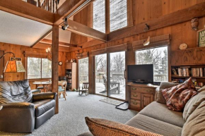 Lakeview 10-Acre Kimball Cabin with Private Beach!